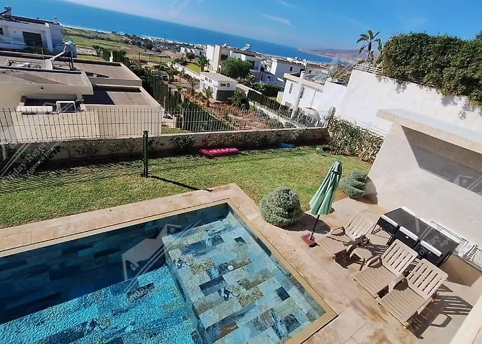 The Blue Pearl Villa Ocean View Taghazout Bay Amda